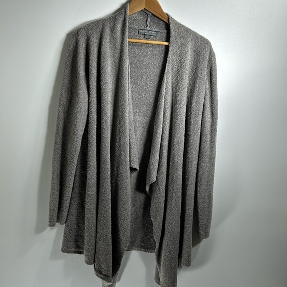 Barefoot Dreams bamboo chic light style 436 open waterfall cardigan size L/XL. - Picture 1 of 10